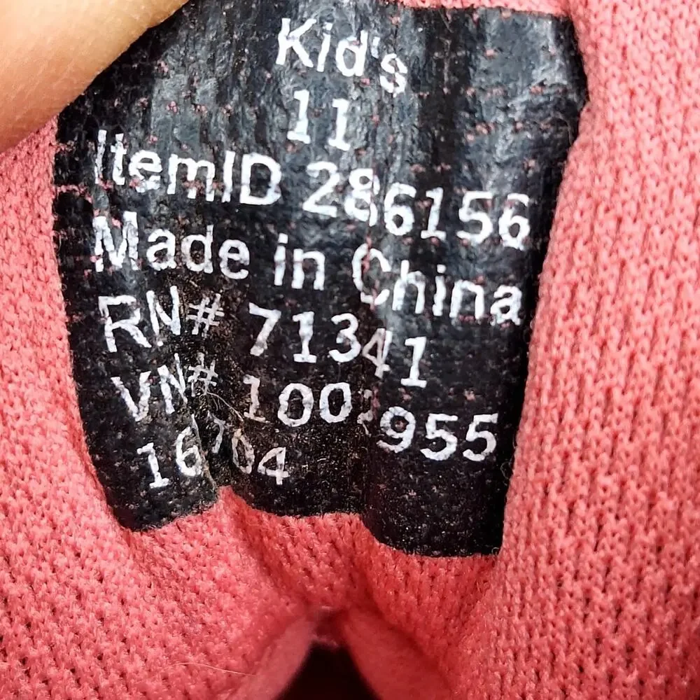 L.L. Bean Kids' Trail Model Hikers Boots 11 Pink Purple Outdoor Camping Hiking